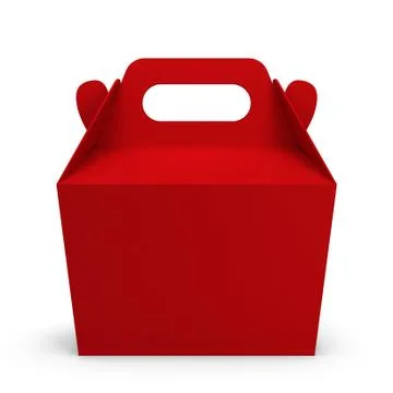 Blank food box Stock Illustration
