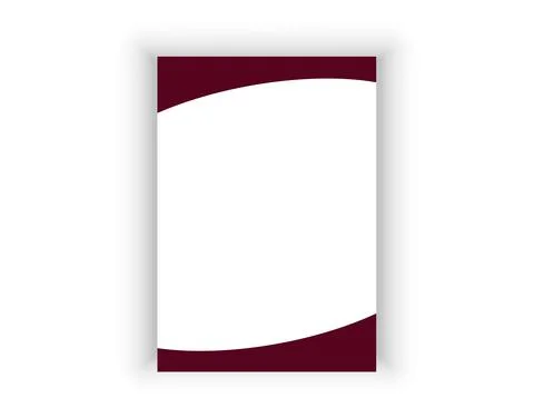 Blank form a4. Vector graphics. Stock Illustration