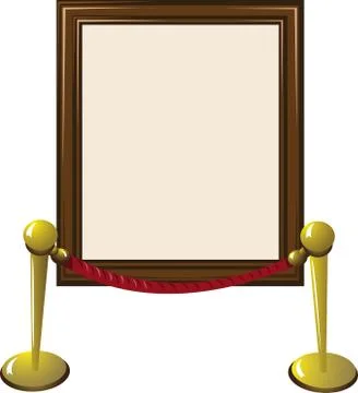 Blank frame Stock Illustration