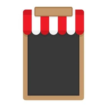 Blank frame for menu. Vector illustration Stock Illustration