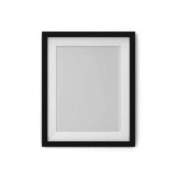 Blank frame mockup Stock Illustration