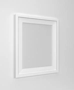 Blank frame mockup Stock Illustration