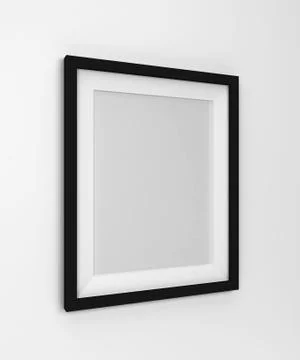 Blank frame mockup Stock-Illustration
