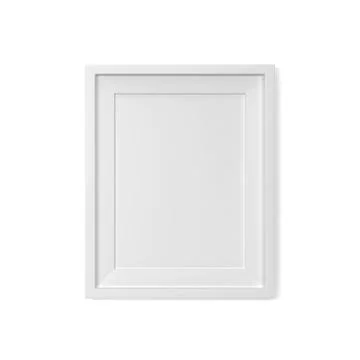 Blank frame mockup Stock Illustration