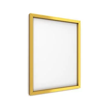 Blank frame mockup Stock Illustration