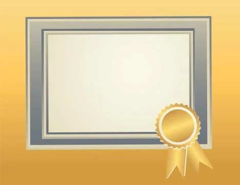 Blank Frame template Stock Illustration