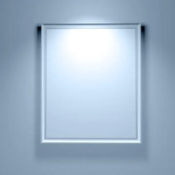 Blank frames Illustrazione stock