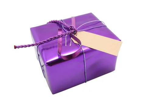 Blank gift Stock Photos