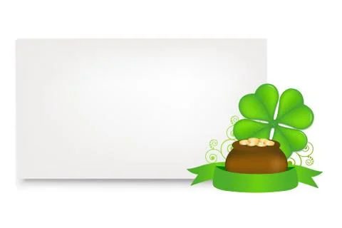 Blank gift tag Stock Illustration