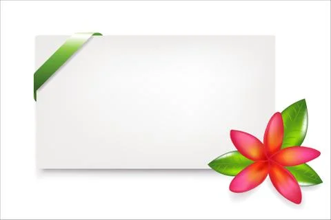 Blank gift tag Stock Illustration