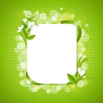 Blank gift tag Stock Illustration