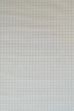 Blank graph paper texture flat lay background Stock Photos