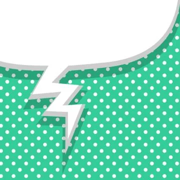 Blank green balloon template Stock Illustration