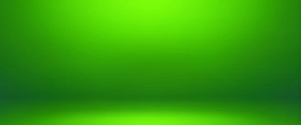 Blank Green Gradient Background Room, Studio, Interior, Space, Under Water .. イラスト素材