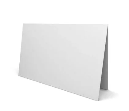 Blank greeting card Illustrazione stock