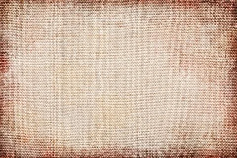 Blank Grungy Canvas Background Stock Photos