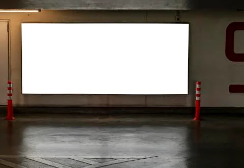 Blank horizontal digital banner 스톡 사진