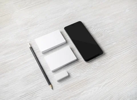 Blank ID template Stock Photos