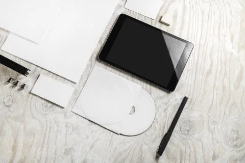 Blank identity mockup Stock Photos