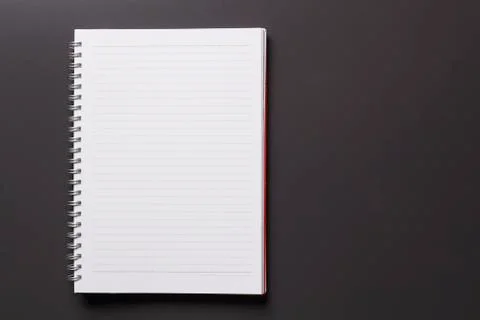 Blank isolated notepad Stock Photos