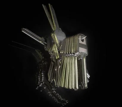 Blank keys for cutting Foto stock