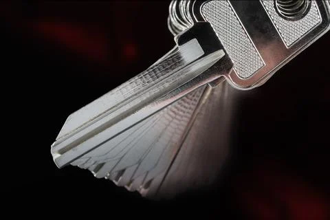 Blank keys for cutting Stock Photos