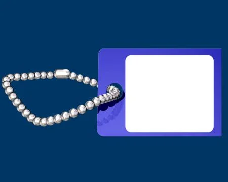 Blank label Stock Illustration