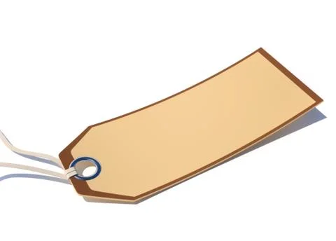 Blank label Stock Illustration