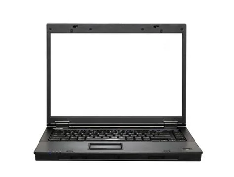 Blank laptop 스톡 사진