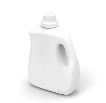 Blank laundry detergent bottle Stock Illustration