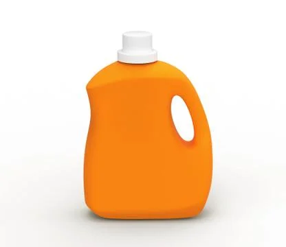 Blank laundry detergent bottle Stock Illustration
