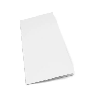 Blank leaflet Stock Illustration