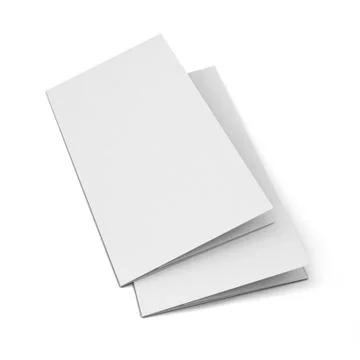 Blank leaflet Stock Illustration