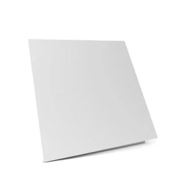 Blank leaflet mockup Stock Illustration