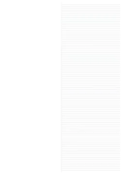 Blank lined notebook page with left margin line. White paper sheet with horiz Stock Illustration