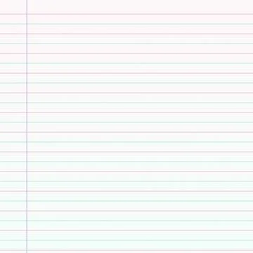 Blank lined paper notebook pages for writing study or planning Illustrazione stock