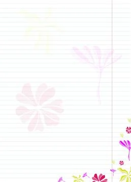 Blank lined striped sheet with colored tonal flat colors33 Stock Illustration