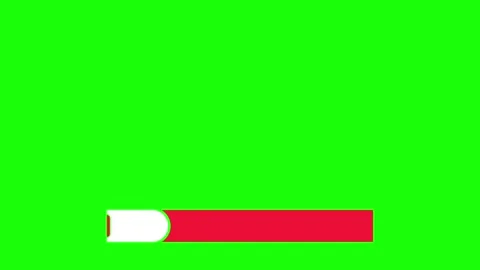 Blank Lower Third Infographic Template on Green Background 01 Stock Footage 261188559