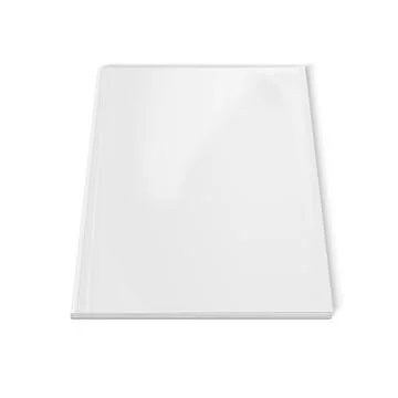 Blank magazine template イラスト素材