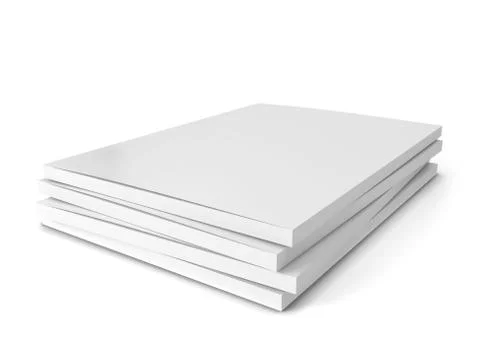 Blank magazines Stock Illustration