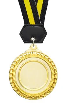 Blank medal Stock Photos