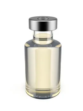 Blank Medical ampoules 库存插图