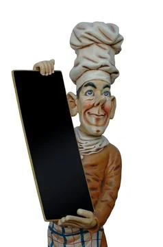 Blank menu sign Stock Photos