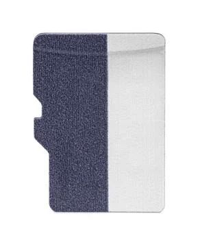 Blank micro SD memory card on white background Stock Photos