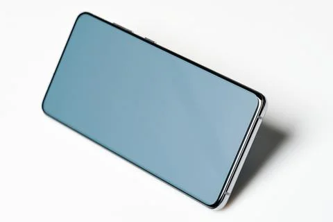 Blank modern smartphone isometric view Stock Photos