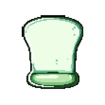 Blank mouse pad pixel art vector illustration 스톡 일러스트