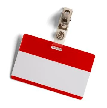 Blank Name Tag Stock Photos