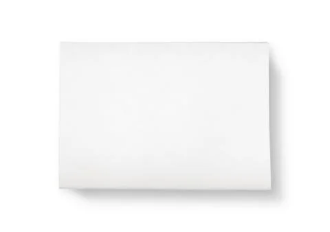 Blank newspaper isolated Stock Photos
