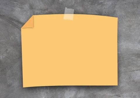 Blank Note Paper Stock Photos