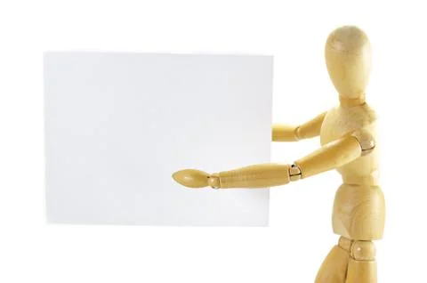 Blank note Stock Photos